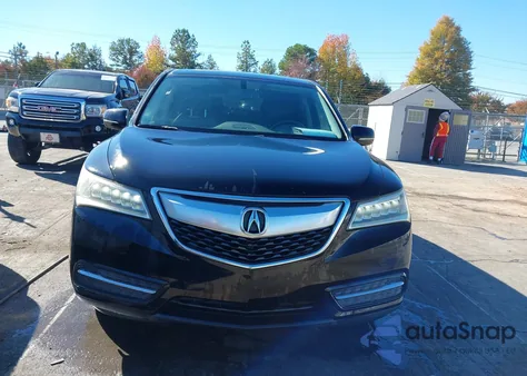 2014 Acura Mdx z USA, uszkodzony, nr VIN 5FRYD4H20EB033575